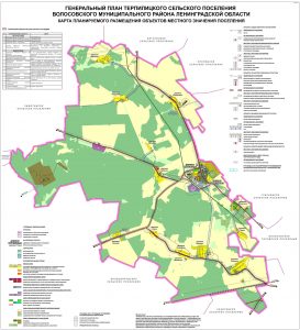 001НС_Карта планируемого размещения объектов местного значения поселения